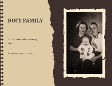 Free Vintage Scrapbook Template to Edit Online