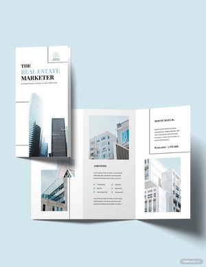 Real Estate Marketing Brochure Template