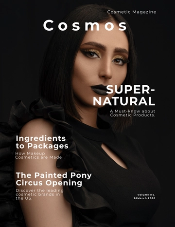 Free Basic Product Magazine Template to Edit Online