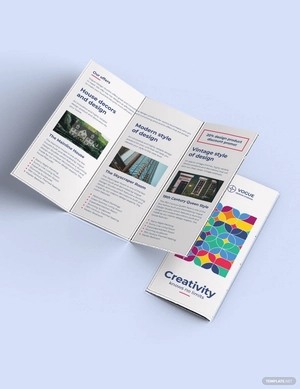 Design Studio Tri-Fold Brochure Template