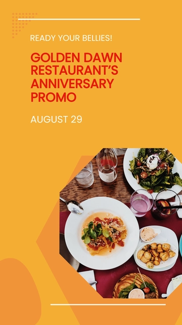 Free Promotion Announcement Instagram Story Template to Edit Online