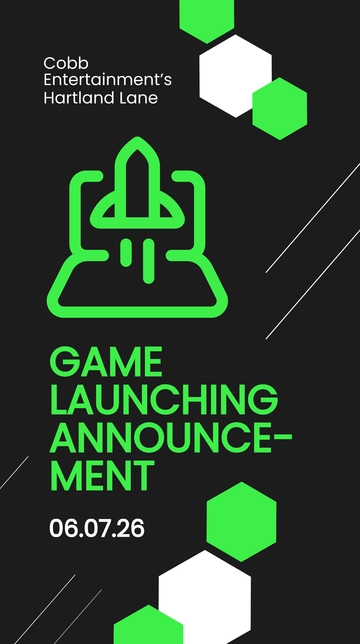 Free Launch Announcement Whatsapp Post Template to Edit Online