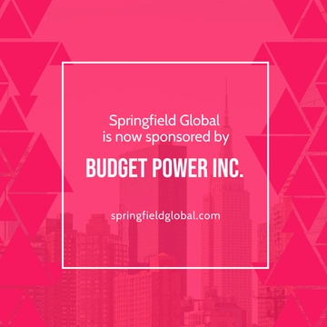 Free Sponsorship Announcement Linkedin Post Template to Edit Online