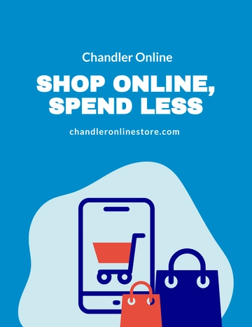 Free Online Store Discount Flyer Template to Edit Online