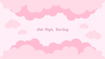 Free Pink Clouds Wallpaper Template to Edit Online