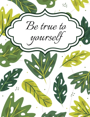 Free Add Professional Green Binder Cover Template to Edit Online