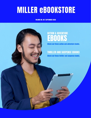 Free Modern E Book Catalog Template to Edit Online