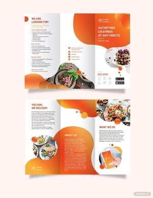 Mobile App Tri-Fold Brochure Template