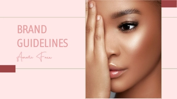 Free Beauty Brand Guidelines Template to Edit Online