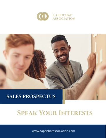 Free Sales Prospectus Template to Edit Online