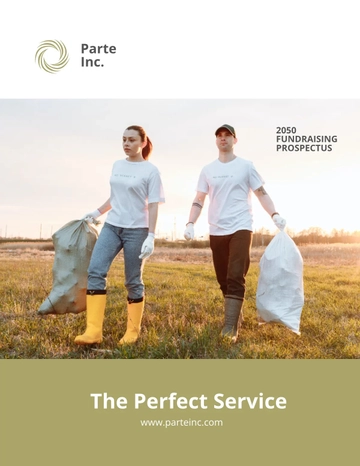 Free Fundraising Prospectus Template to Edit Online