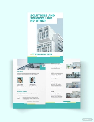 Subdivision Bi-Fold Brochure Template