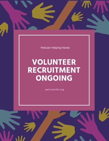 Free Volunteer Recruitment Flyer Template to Edit Online