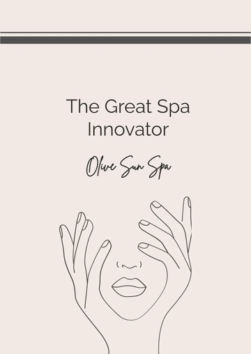 Free Innovative Company Flipbook Template to Edit Online