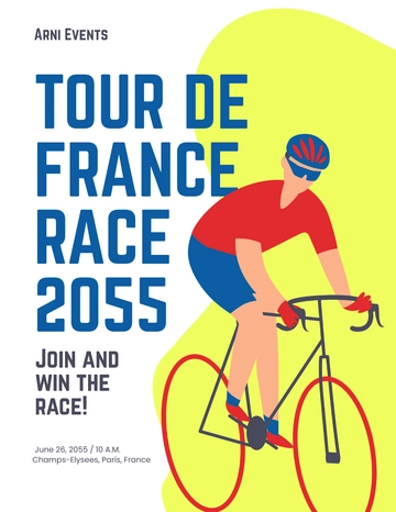 Free Tour De France Race Flyer Template to Edit Online Free Tour De France Race Flyer Template to Edit Online