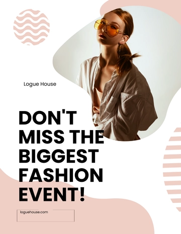 Free Fashion Campaign Flyer Template to Edit Online
