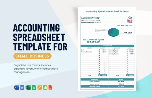 Accounting Spreadsheet Template For Small Business