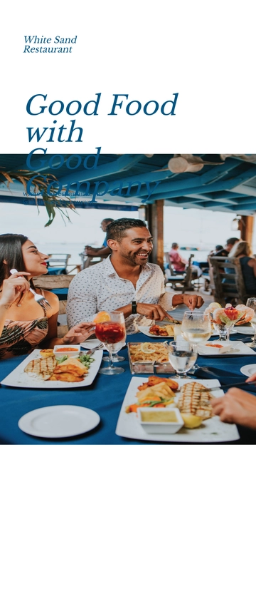 Free Restaurant Promotional Roll Up Banner Template to Edit Online