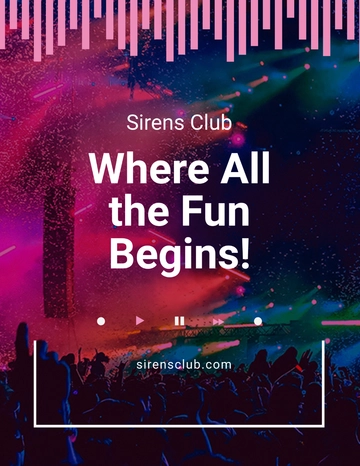 Free Bar Promotional Flyer Template to Edit Online Free Bar Promotional Flyer Template to Edit Online