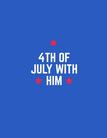 Free Couples 4th Of July Shirt Template to Edit Online