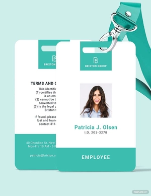 Simple Investigator ID Card Template Simple Investigator ID Card Template