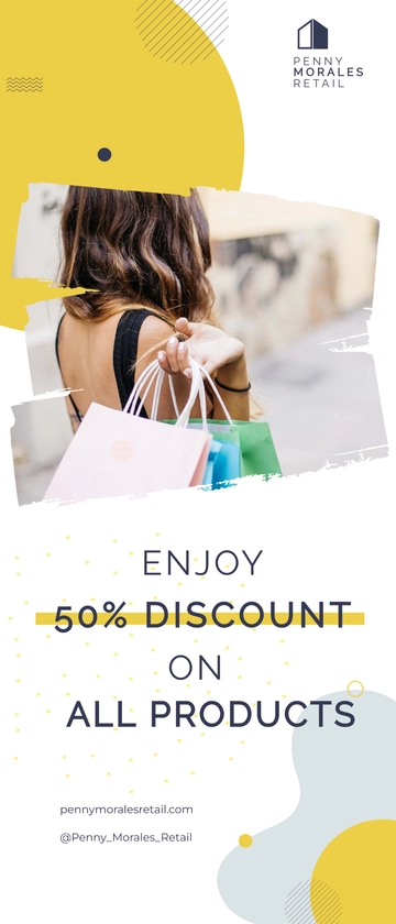 Free Store Discount Roll-Up Banner Template to Edit Online Free Store Discount Roll-Up Banner Template to Edit Online