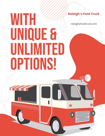 Free Food Truck Rally Flyer Template to Edit Online