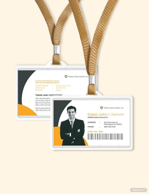 Wallet ID Card Template