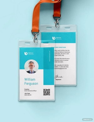Badge ID Card Template