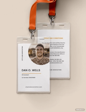 Bar Association ID Card Template