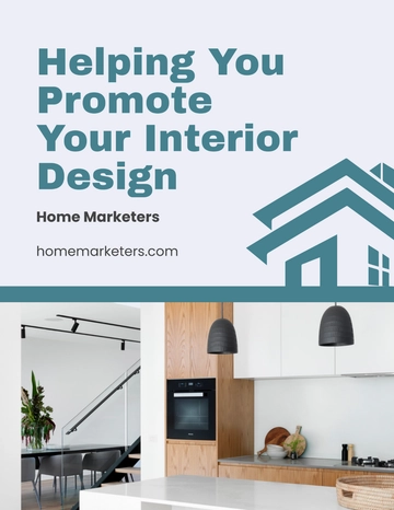 Free Interior Design Marketing Flyer Template to Edit Online