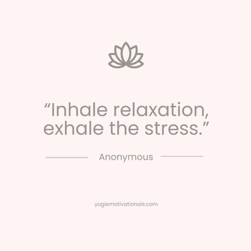Free Motivational Yoga Quote Instagram Post Template to Edit Online