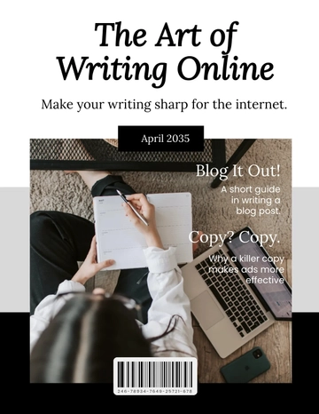 Free Zine Sample Template to Edit Online