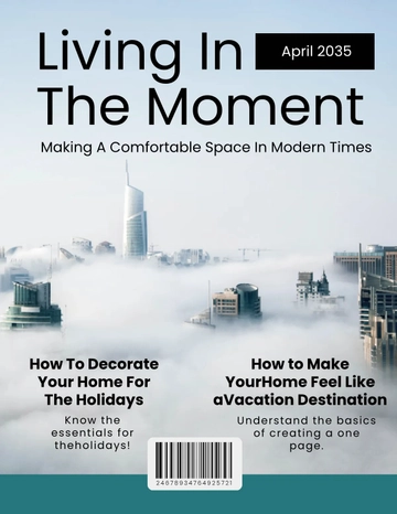 Free Modern Zine Template to Edit Online