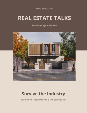 Free Real Estate eBook Template to Edit Online