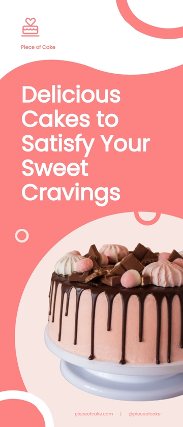 Free Cake Shop Rollup Banner Template to Edit Online Free Cake Shop Rollup Banner Template to Edit Online