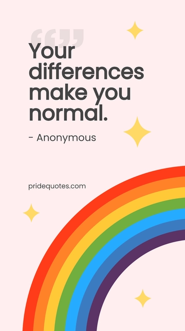 Free Pride Month Quote Whatsapp Post Template to Edit Online