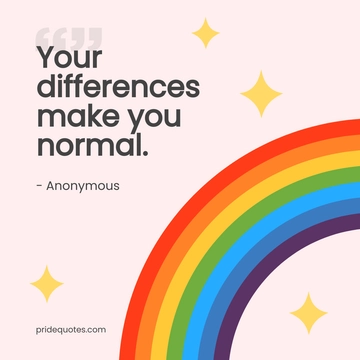 Free Pride Month Quote Linkedin Post Template to Edit Online