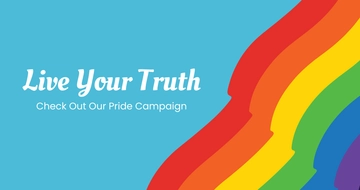 Free Pride Campaign Facebook Post Template to Edit Online