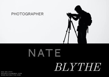 Free Career Portfolio Template to Edit Online