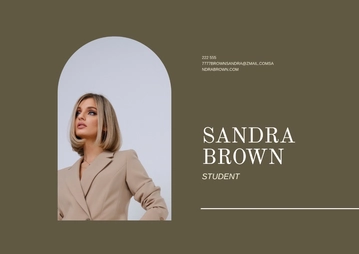 Free Colorful Student Portfolio Template to Edit Online