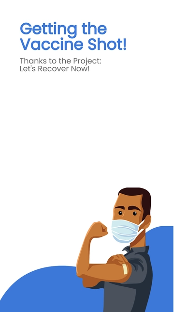 Free I Got Vaccinated Snapchat Geofilter Template to Edit Online