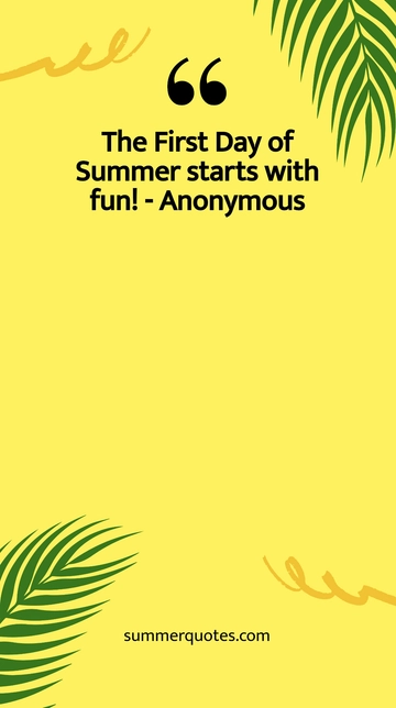 Free First Day of Summer Quote Snapchat Geofilter Template to Edit Online