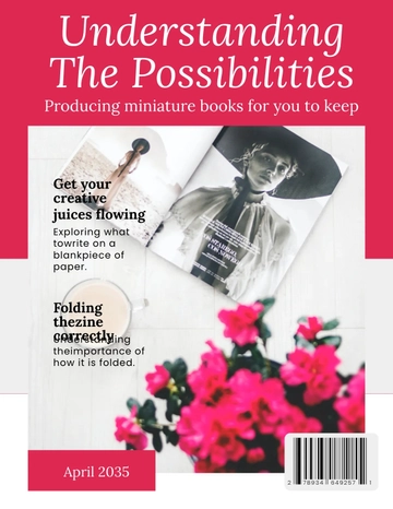 Free 8 Page Zine Template to Edit Online