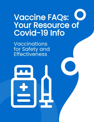 Free Covid 19 Vaccine Safety And Effectiveness Flyer Template to Edit Online
