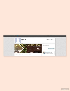 Arbor Day LinkedIn Blog Post Template