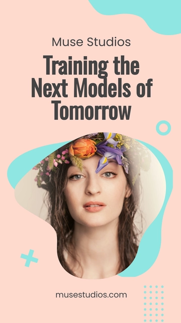 Free Model Agency Whatsapp Post Template to Edit Online