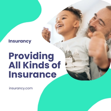 Free Insurance Agency Instagram Post Template to Edit Online