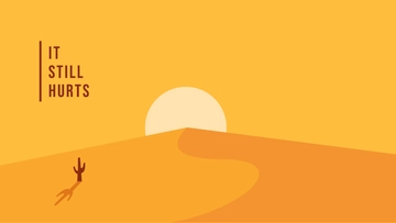 Free Sad Quote Wallpaper Template to Edit Online