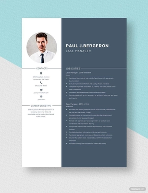 Case Manager Resume